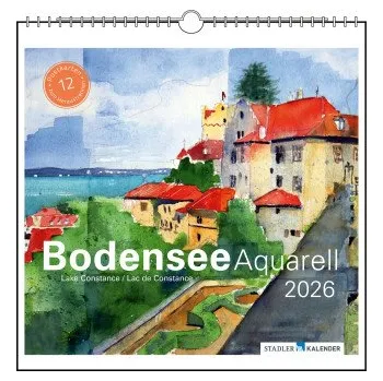 Kalendář Bodensee Aquarell 2026 (Kalendář)