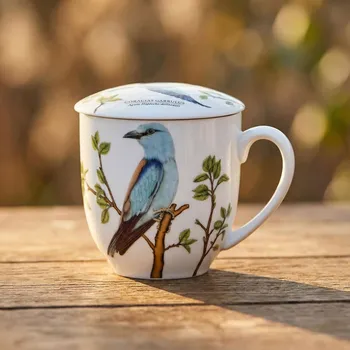 Hrnek s filtrem a víčkem KRASKA 380 ml