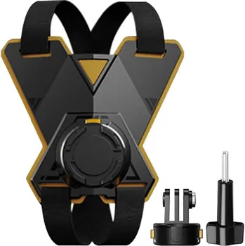 Držák PULUZ na motocyklovou helmu pro akční kamery