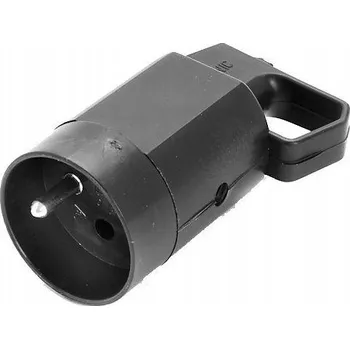 Elektrická zásuvka Elektrická Zásuvka přenosná podlahová Viplast černá