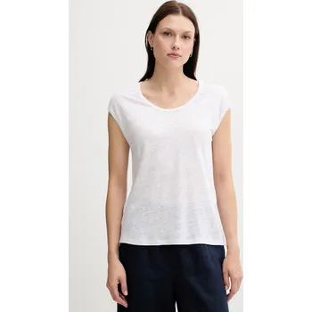 Pánské tričko Plátěné tričko United Colors of Benetton 37UJE16B1 bílá 00X, vel. XL