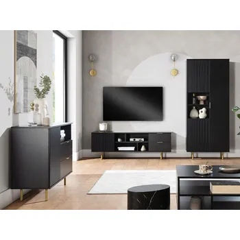 Obývací stěna Nábytek do obývacího pokoje Veneti černý