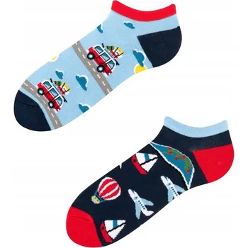 Pánské ponožky Todo Ponožky KOTNÍKOVÉ PONOŽKY Adventure Socks Dobrodružné 39-42