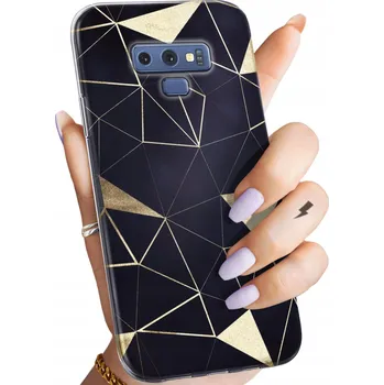 Pouzdro na mobilní telefon Zadní Kryt Hello Case pro Samsung Galaxy Note 9 zlaté