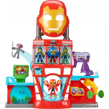 Figurka Sada Hasbro Marvel Iron Man a Super tým Iron Quarters Playset