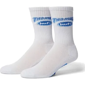 Pánské ponožky PONOŽKY HUF x Thrasher Logo - bílá + při osobním odběru 617 Kč