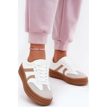 Dámské tenisky EVENTO Dámské Tenisky Na Platformě Tolianna Barva: Bílá, Velikost: 41