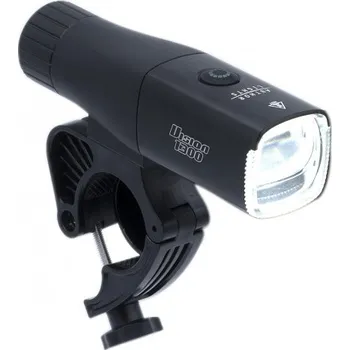 Cyklosvítilna Světlo přední Author VISION 1300 lm, USB, Alloy