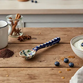 Příbor Lžička na cukr Bolesławiec - dek. 104 ART