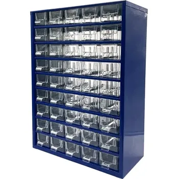 Skříňka na nářadí TOKOZ Zásuvkový organizér 09 / 45S - RAL 5002 - Modrá (závěsná skříňka Mars 6732)