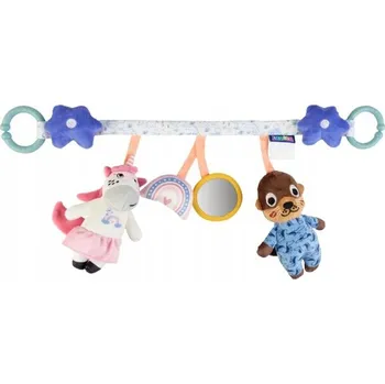 plyšák LUPILU - plyšová hračka pro děti k zavěšení na kočárek