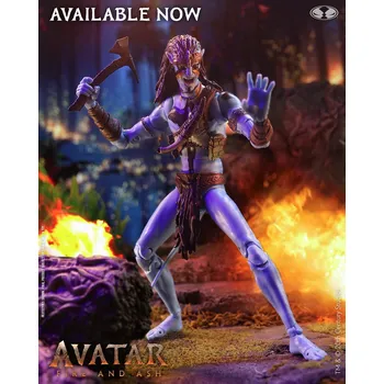 Figurka Avatar: Fire and Ash - sběratelská figurka Jake Sully (Metkayina Final Battle) 18 cm