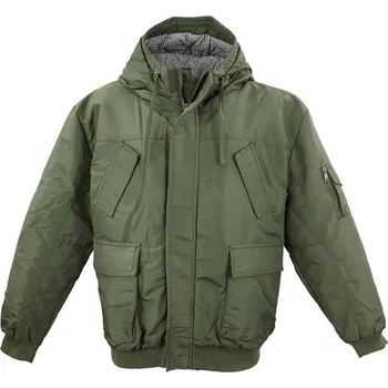 LAVECCHIA bunda pánská LV-705 nadměrná velikost 6XL Khaki