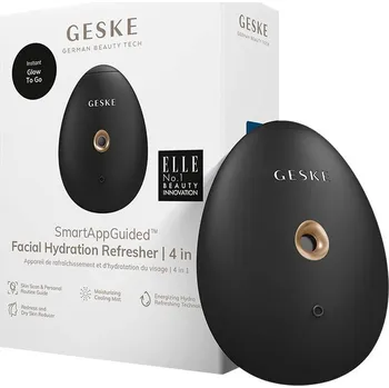 Masážní přístroj Obličejové hydratační osvěžení 4v1 Geske s aplikací (šedá)