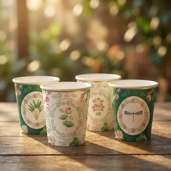 Čajové šálky EASY LIFE 100 ml 4 ks