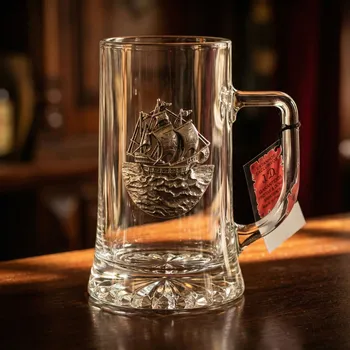 Sklenice Kufr FREITAS & DORES OKRĘT 500 ml 15 cm