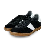 Botas Spider černá/bílá