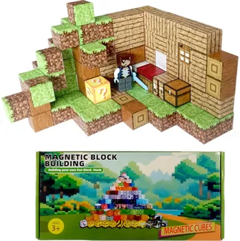 Díl pro stavebnice Toybit Minecraft Special Lucky block s postavičkou 101 ks