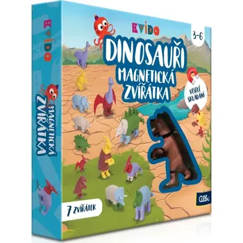 ostatní stavebnice Albi: Magnetická zvířátka - Dinosauři
