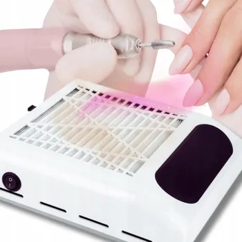 ODSÁVAČKA PRACHU NA NEHTY SILNÝ 80W | KAZETOVÝ BÍLÝ + FILTR V SADĚ