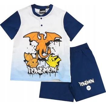Chlapecké pyžamo POKEMON pyžamo chlapecké V KRABIČCE krátký rukáv šortky 10 L FN14A