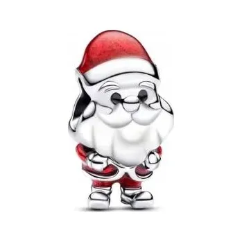 Přívěsek Přívěsek Veselý Mikuláš Vánoce dárek Svatý Mikuláš stříbrný stříbro 925