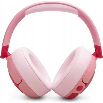 Sluchátka Bezdrátová sluchátka na uši JBL Junior 470NC růžová