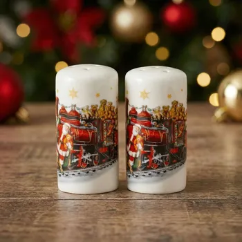 Kořenka Vánoční slánka a pepřenka bílé 2 ks