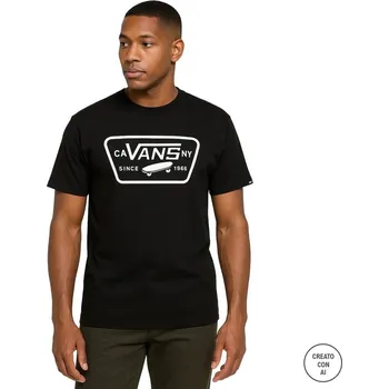 Pánské triko VN000QN8Y281- Vans Barva: Černá, Velikost: S