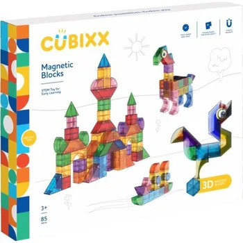 Díl pro stavebnice Cubixx Creative Pack Magnetické kostky 85 ks