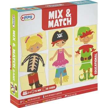 Puzzle Play by Play Puzzle - Vtipné trojice - 36 ks karet