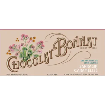 Čokoláda Čokoláda Bonnat & Jean Sulpice s karamelizovanou pohankou 55%, 100g