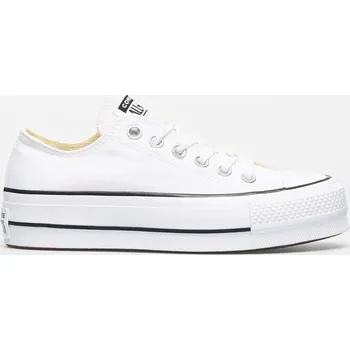 Dámská sportovní obuv Converse Chuck Taylor All Star Lift Ox (white/black/white) 39.5, bílá