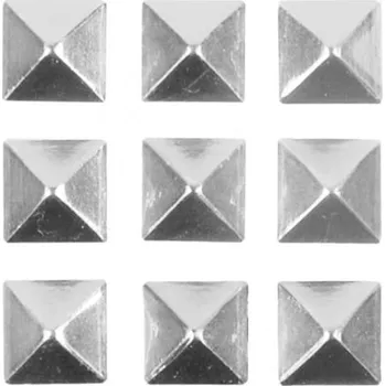 Příslušenství na snowboard Gravity snowboards Grip Gravity Pyramid Studs silver