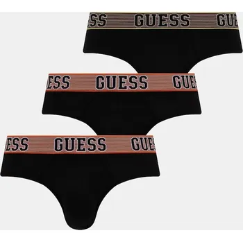 Boxerky Spodní prádlo Guess 3-pack černá barva, U5YG01 K6YW1 U5YG01.K6YW1 99X, vel. XXL