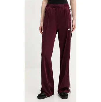 Tepláky adidas Originals Adicolor Classic Firebird Loose dámské, vínová barva, KA7743 93X, vel. XXS