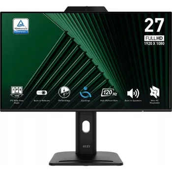 Monitor LED Monitor MSI PRO MP272PMG 27" 1920 x 1080 px IPS / PLS