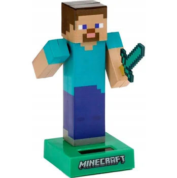 Figurka MINECRAFT STEVE SOLÁRNÍ FIGURKA - OFICIÁLNÍ LICENCE