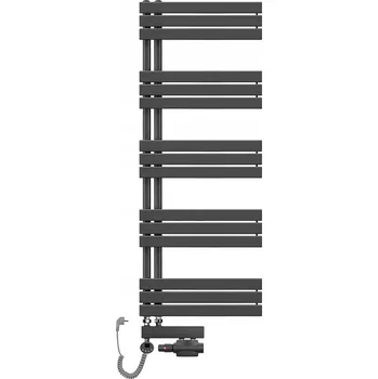 Radiátor Vodovodní a elektrický koupelnový radiátor Sophia 1510x600 antracit žebříkový