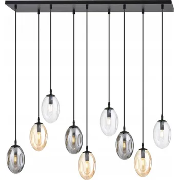 Emibig ASTRAL 9 BL MIX Stropní Svítidlo/stropní svítidlo Ocel lakovaná sklo Černá