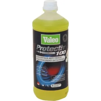 Náplň do chladiče a ostřikovače VALEO Protectiv 100 G12, 1 l (žlutá) nemrznoucí kapalina pro chladiče, 100 % koncentrát, pro teploty od -35°C do +150°C