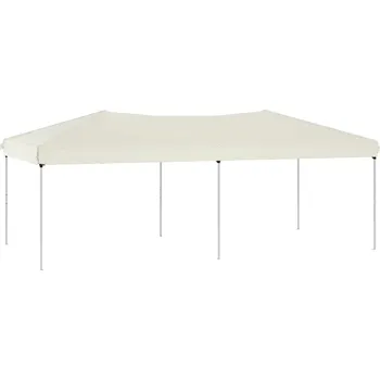 Zahradní stan Skládací párty stan, krémový, 3x6 m