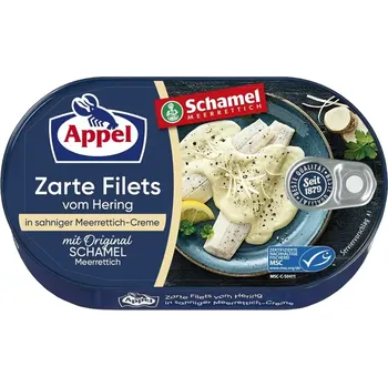 Appel Zarte Filets in sahniger Meerrettich Creme 200g