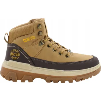 Dámské tenisky Big Star sportovní boty eko kůže hnědé, velikost 39