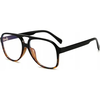 Sluneční brýle VeyRey Brýle blokující modré světlo oversize Guntram hnědá