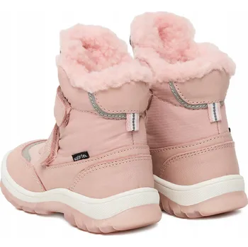 Dámská obuv Lasocki dětské kozačky z přírodní kůže růžové, velikost 21