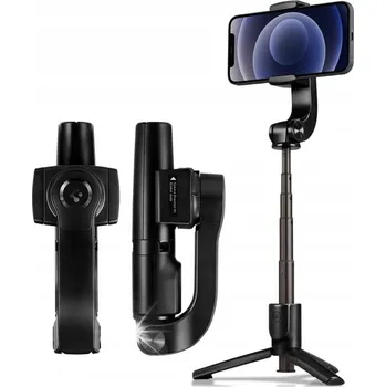 Selfie tyč SPIGEN GIMBAL SELFIE TYČ TRIPOD STATIV VLOG BLUETOOTH - STABILNÍ