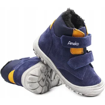 Chlapecká obuv Zimní zateplené boty pro chlapce Ameko Marvis, tmavě modré, velikost 30