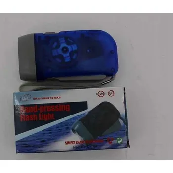 Svítilna Ruční nabíjecí svítilna, 3 LED.