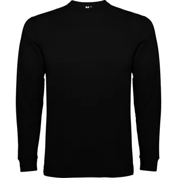 Pánské tričko Tričko tričko s dlouhým rukávem BAVLNA Roly 1204 BLACK M